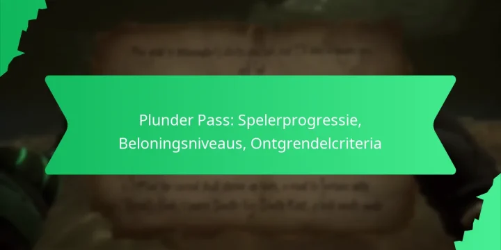 Plunder Pass: Spelerprogressie, Beloningsniveaus, Ontgrendelcriteria
