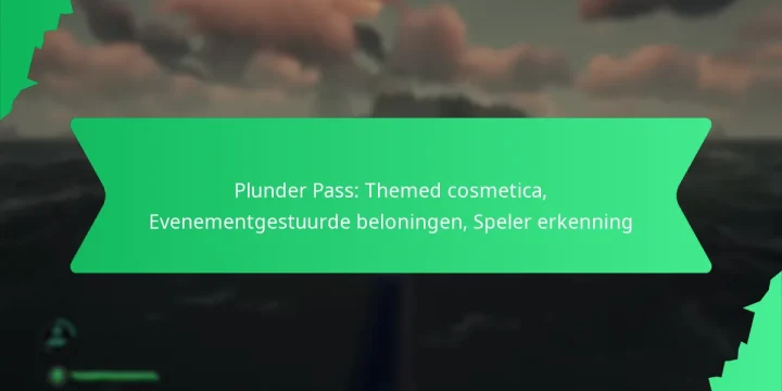 Plunder Pass: Themed cosmetica, Evenementgestuurde beloningen, Speler erkenning