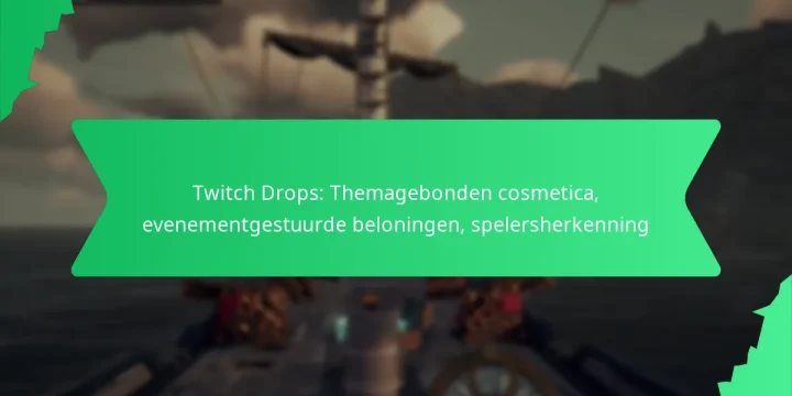 Twitch Drops: Themagebonden cosmetica, evenementgestuurde beloningen, spelersherkenning