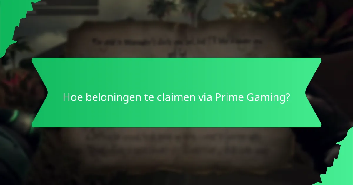 Welke promotionele evenementen zijn verbonden aan Prime Gaming?
