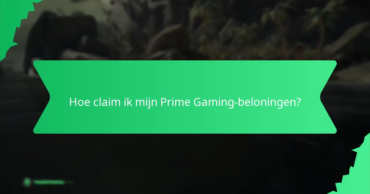 Welke soorten in-game valuta kunnen worden geclaimd via Prime Gaming?
