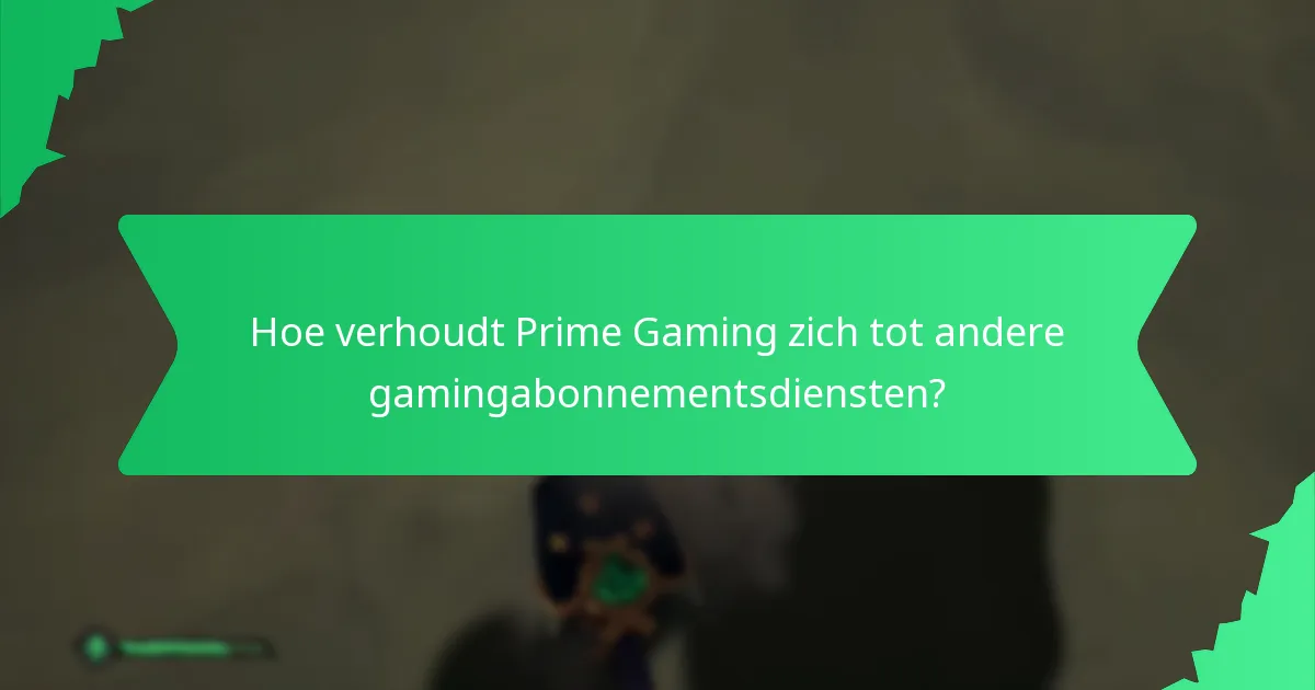 Welke inwisselbare items zijn beschikbaar via Prime Gaming?