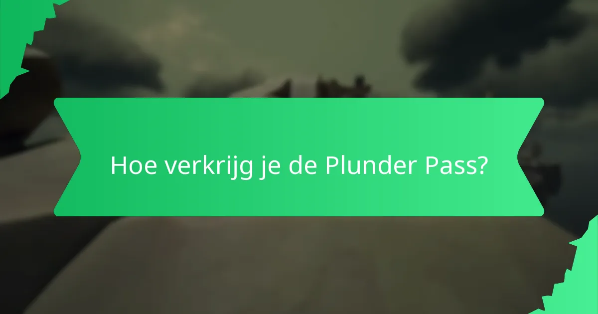 Hoe lang zijn de cosmetica beschikbaar in de Plunder Pass?