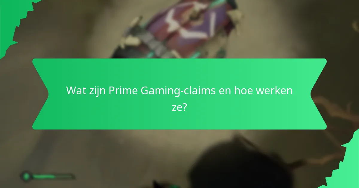 Hoe deel te nemen aan Prime Gaming-evenementen en beloningen te claimen?